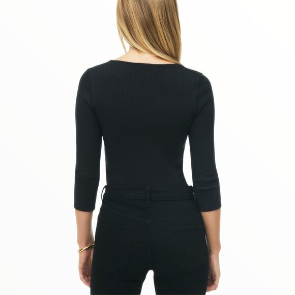 ZARA | Black | THE CROPPED FLARE ZW JEANS LIMITED EDITION - Picture 5 of 6